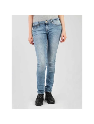Wrangler Najlepšie modré nízke nohavice W23SX7850 Wrangler Najlepšie modré nízke nohavice W23SX7850