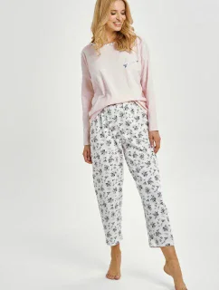 3450 DÁMSKE DLHÉ PYŽAMO ELLA S-XL
