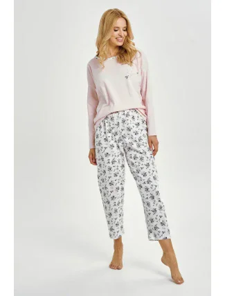 3450 DÁMSKE DLHÉ PYŽAMO ELLA S-XL 3450 DÁMSKE DLHÉ PYŽAMO ELLA S-XL