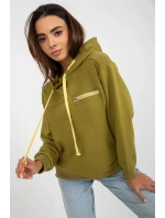 Dámska mikina Model FA-BL-8125.67P Olive - Fancy Dámska mikina Model FA-BL-8125.67P Olive - Fancy