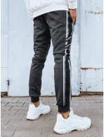 Pánske tmavosivé tepláky FashionStreet UX4197 Pánske tmavosivé tepláky FashionStreet UX4197