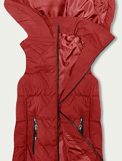 Dámska mikina s kapucňou S'West Red (B8175-4)
