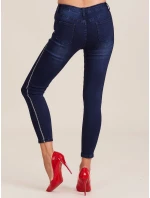 Džínsové nohavice JMP SP BF8952.59 tmavo modrá