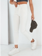 PAREI dámske džínsové nohavice biele Dstreet UY1972