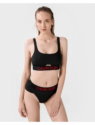 Vrchný diel plaviek KW0KW00886-BEH čierna - Calvin Klein