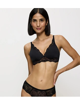 AMOURETTE CHARM - Plunge bralette z čipky, bez kostice Triumph