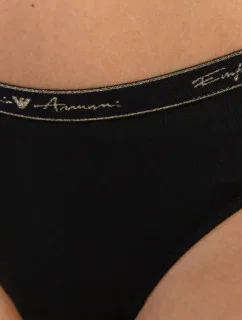 Dámske brazílske nohavičky 2 pack 163337 1A223 - 00020 - Čierna - Emporio Armani
