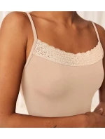 Dámske tričko Feel of Modal Spaghetti Top - YELLOW - beige 0026 - TRIUMPH