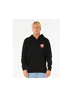 Mikina RIP CURL Wettie Passage Icon Zip Thru, čierna Mikina RIP CURL Wettie Passage Icon Zip Thru, čierna