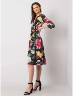 Šaty LK SK 508125.43P čierna a červená