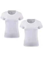 Dámske tričko 2pcs QS6442E 100 biela - Calvin Klein