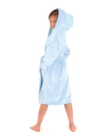 Detský župan Siena s kapucňou 9156 svetlomodrý - Vestis