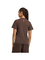 Dámske tričko adidas Animal Graphic, hnedé, KT2676 Dámske tričko adidas Animal Graphic, hnedé, KT2676