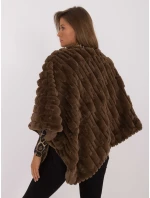 Pončo AT PN 2347.88 tmavohnedé Pončo AT PN 2347.88 tmavohnedé