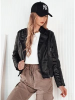 Dámska kožená bunda BAILO black FashionStreet TY4196