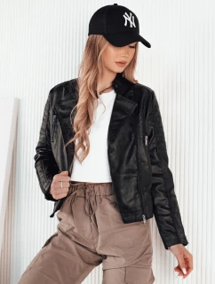 Dámska kožená bunda BAILO black FashionStreet TY4196