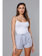 Šedé dámske športové šortky (8K951-2) Šedé dámske športové šortky (8K951-2)