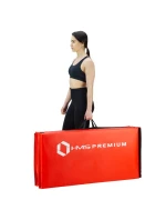 Gymnastický skladací matrac červený 2400x1200x50mm HMS MGS01 Gymnastický skladací matrac červený 2400x1200x50mm HMS MGS01