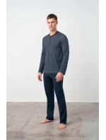 Klasické pánske dvojdielne pyžamo 17600 - Vamp