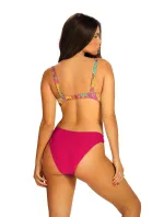 Dámske dvojdielne plavky Pati 4 S730PA4-2 Ružová so vzorom - Self