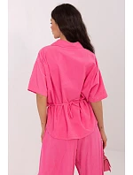 Košeľa s krátkym rukávom model 226018 Taliansko Moda