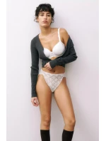 Dámske nohavičky Amourette Highleg Tai - WHITE - biela 0003 - TRIUMPH Dámske nohavičky Amourette Highleg Tai - WHITE - biela 0003 - TRIUMPH