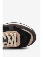 Męskie Sneakersy Memory Foam System Big Star NN174357 Czarne