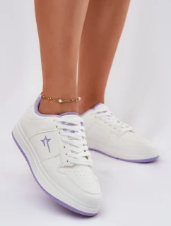 Dámske tenisky Big Star RR274A245 HI-POLY SYSTEM White-Purple