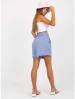 Šortky D73761M62233KA1 svetlo modré