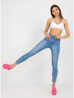 NM SP D8012 džínsové nohavice.60P modré