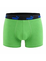 Boxerské šortky Puma pre mužov Boxershorts 6PAK čierne, zelené, sivé Boxerské šortky Puma pre mužov Boxershorts 6PAK čierne, zelené, sivé