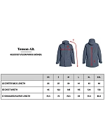 Tenson Vision Parka Women Dámska zateplená parka 84.8187 čierna