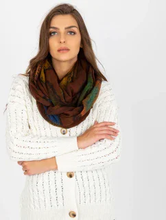 Tunelový šál AT KM 6209.04P hnedá