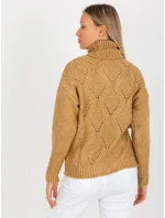 Dámsky sveter LC SW 3019 camel - FPrice