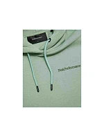Dámska mikina PEAK PERFORMANCE W Original Small Logo Hood, zelená farba Dámska mikina PEAK PERFORMANCE W Original Small Logo Hood, zelená farba