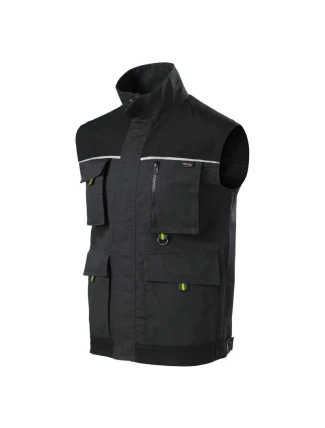 Rimeck Ranger M MLI-W5494 ebony grey pánska vesta Rimeck Ranger M MLI-W5494 ebony grey pánska vesta