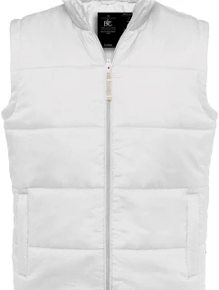 B&C Bodywarmer /men Pánska vesta 01.0930 biela