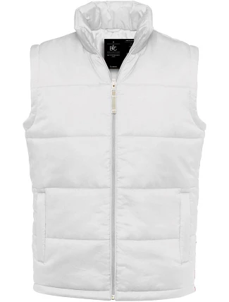 B&C Bodywarmer /men Pánska vesta 01.0930 biela B&C Bodywarmer /men Pánska vesta 01.0930 biela