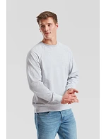 Fruit of the Loom Lightweight Raglan Sweat Pánska raglánová mikina 16.2138 heather grey