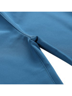 Detské softshellové nohavice ALPINE PRO ZAZO blue sapphire