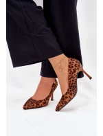 Lodičky s ihlovým podpätkom model 216316 Krok vo veľkom štýle Lodičky s ihlovým podpätkom model 216316 Krok vo veľkom štýle