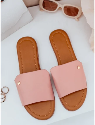 Dámske žabky CHICBASE pink FashionStreet ZY0938