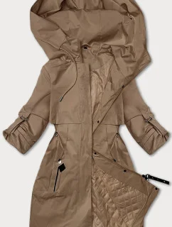 Tmavobéžová dámska vetrovka S'West (B8357-12)