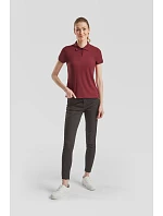 Fruit of the Loom Lady-Fit 65/35 Polo Dámske piqué polo 16.3212 tmavomodrá