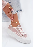 Dámske tenisky na platforme Big Star TT274270 Pink Dámske tenisky na platforme Big Star TT274270 Pink