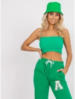 Teplákové nohavice EM DR 712 1.66P zelená Teplákové nohavice EM DR 712 1.66P zelená