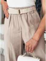 Dámske zvonové nohavice CHIMAS svetlohnedé FashionStreet UY2107 Dámske zvonové nohavice CHIMAS svetlohnedé FashionStreet UY2107