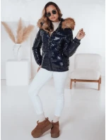Dámska zimná bunda s kapucňou MELANI navy blue FashionStreet TY4487