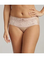 Dámske čipkované nohavičky PLAYTEX RCS FLOWER ELEGANCE MIDI BRIEF - PLAYTEX - nude