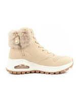 Skechers Uno Rugged Dámske športové topánky Zateplené topánky Zimné hnedé dámske